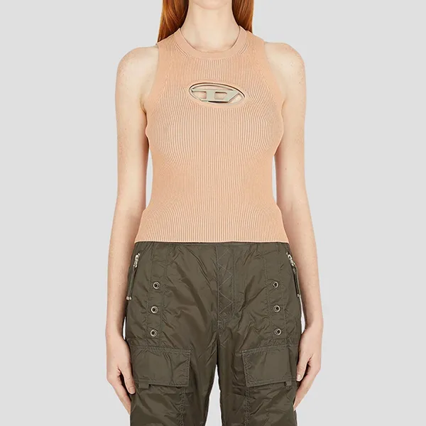 Áo Ba Lỗ Nữ Diesel M Onerva Top In Beige A09621-0DLAX-3CM Màu Be Size S - Thời trang - Vua Hàng Hiệu