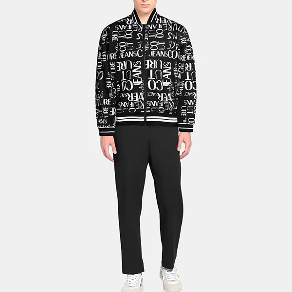 Áo Bomber Nam Versace Jeans Couture 74GAI330 JS165 899 Màu Đen Size M - Thời trang - Vua Hàng Hiệu
