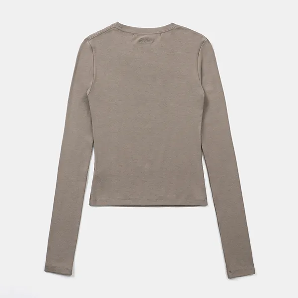 Áo Dài Tay Nữ Badblood Beyond Soft Tobacco W-TEE24-084 Màu Nâu - Thời trang - Vua Hàng Hiệu