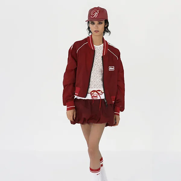 Áo Khoác Badblood Billy SS Track Jacket W-JKT24-013 Màu Đỏ