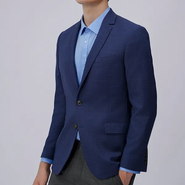 Áo Khoác Blazer Nam Giovanni GBZ0015-1NN Màu Xanh Navy Size 50