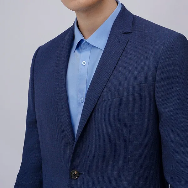 Áo Khoác Blazer Nam Giovanni GBZ0015-1NN Màu Xanh Navy Size 50