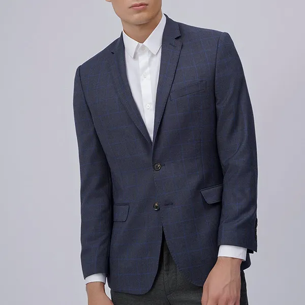 Áo Khoác Blazer Nam Giovanni GBZ0016-1DN Màu Xanh Navy Size 46 - Thời trang - Vua Hàng Hiệu