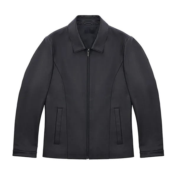 Áo Khoác Da Nam Giovanni GJL0024-1NK Màu Đen Size 46 - Thời trang - Vua Hàng Hiệu