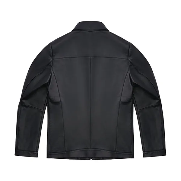 Áo Khoác Da Nam Giovanni GJL0024-1NK Màu Đen Size 46 - Thời trang - Vua Hàng Hiệu