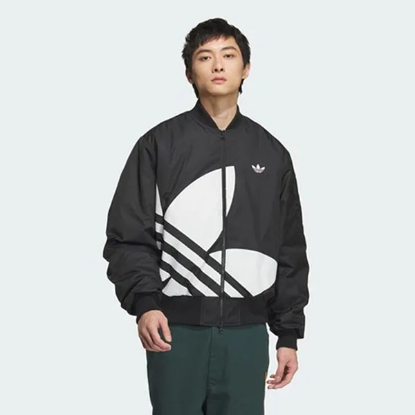 Áo Khoác Gió Adidas Arrivals Màu Đen Size XS