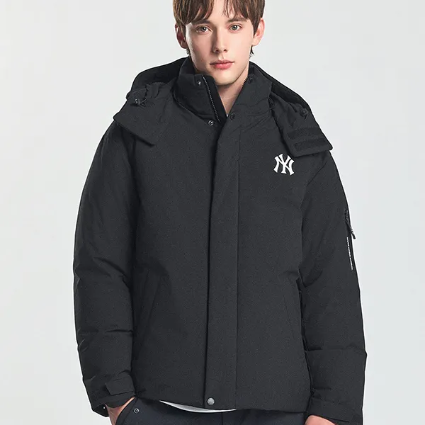 Áo Khoác MLB Basic Big Lettering Detachable Hood Parka Mid Down New York Yankees 3ADJB1246-50BKS Màu Đen Size S - Thời trang - Vua Hàng Hiệu