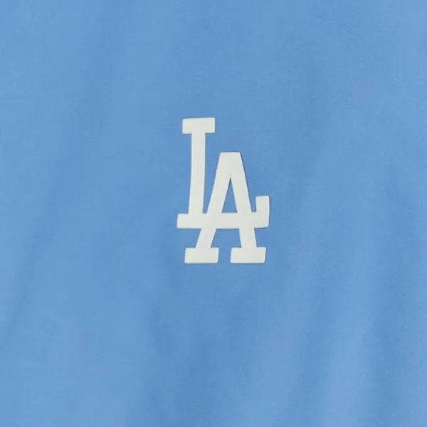Áo Khoác MLB Basic Big Lettering Hood Weight Short Padding LA Dodgers 3ADJB1246-07SBD Màu Xanh Blue - Thời trang - Vua Hàng Hiệu