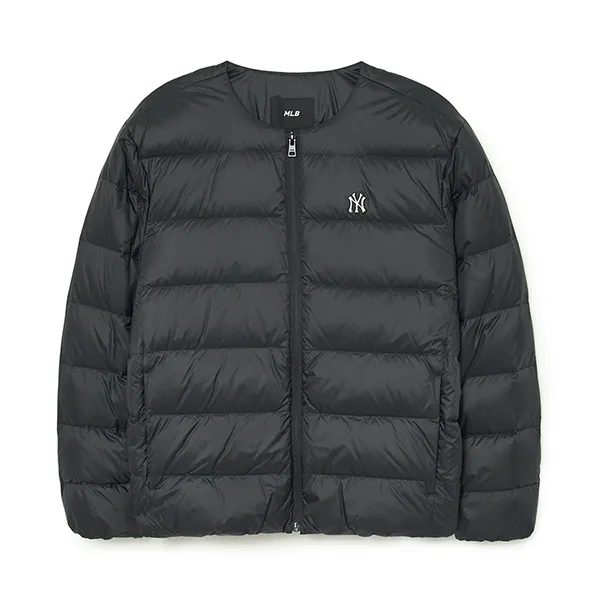 Áo Khoác MLB Basic U-neck Goose Lightweight Padding New York Yankees 3ADJB1536-50BKS Màu Đen