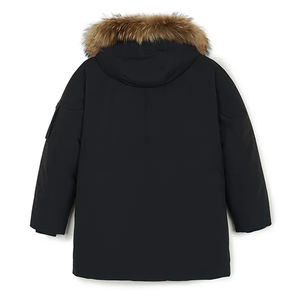 Áo Khoác MLB Gofcore Out Pocket FUR Mid Goose New York Yankees 3ADJB1346-50BKS Màu Đen