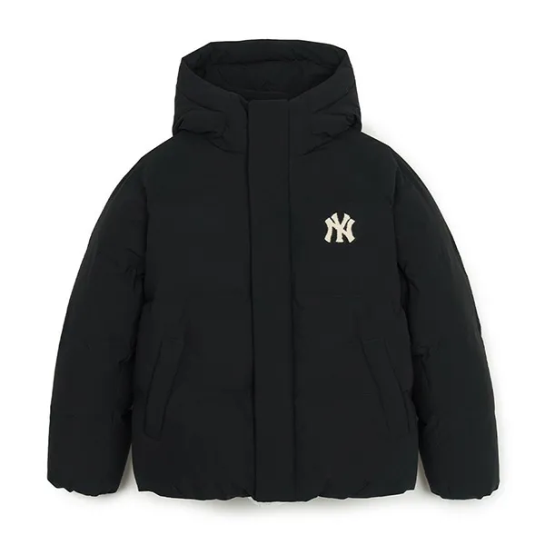 Áo Khoác MLB Varsity Hood Heavy Short Down Jkt New York Yankees 3ADJV1046-50BKS Màu Đen Size M