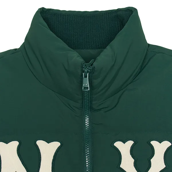 Áo Khoác MLB Varsity Shoulder Block Heavy Short Down New York Yankees 3ADJV1146-50GND Màu Xanh Green - Thời trang - Vua Hàng Hiệu