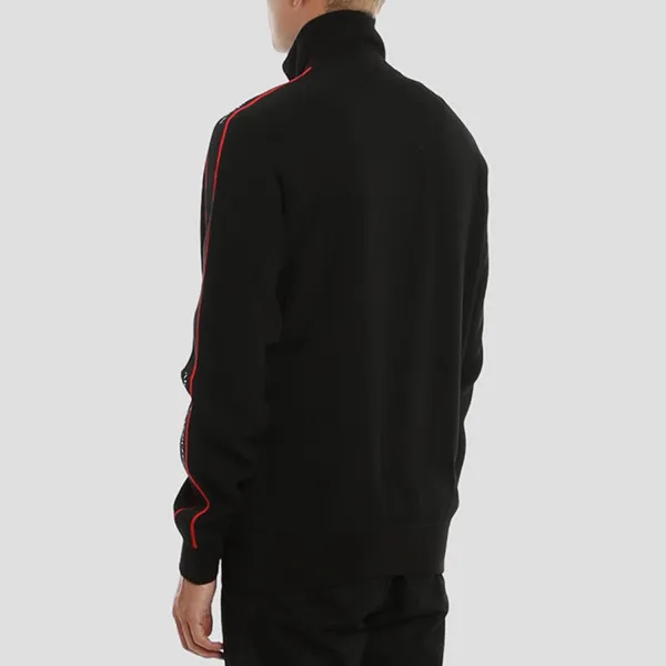 Áo Khoác Nam Alexander McQueen Men's With Taped Logo Jacket 625377 QPR38 1000 Màu Đen Size S - Thời trang - Vua Hàng Hiệu
