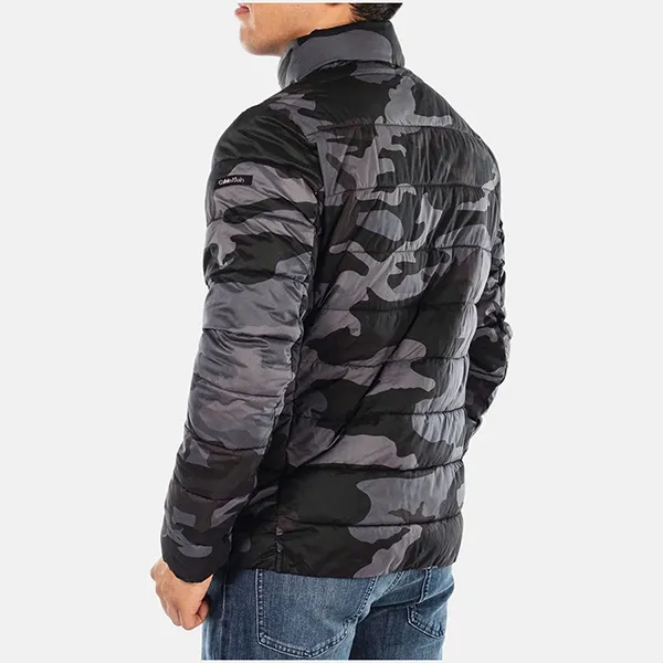 Áo Khoác Nam Calvin Klein CK CM355297B9F Màu Camo Size S - Thời trang - Vua Hàng Hiệu