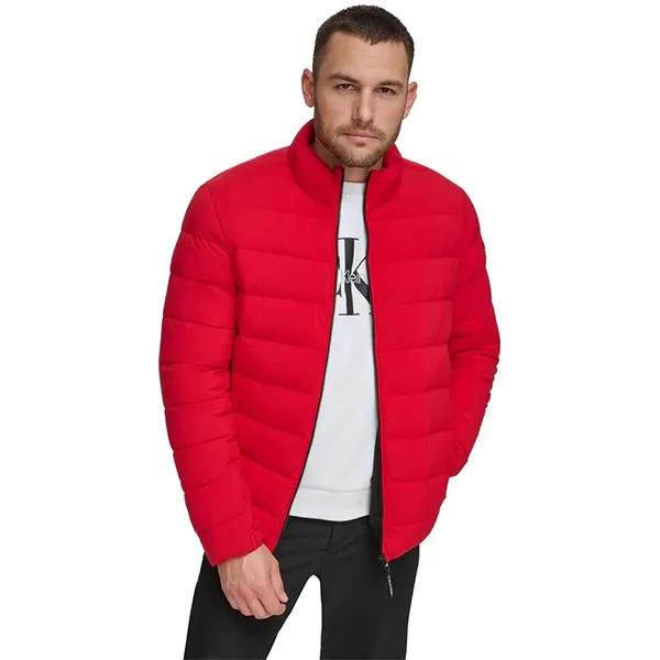 Áo Khoác Nam Calvin Klein CK Stretch Puffer Jacket M355297 DRE Màu Đỏ Size M