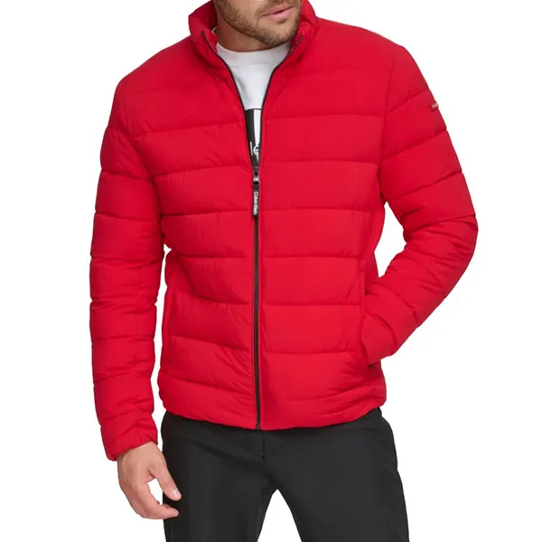 Áo Khoác Nam Calvin Klein CK Stretch Puffer Jacket M355297 DRE Màu Đỏ Size M