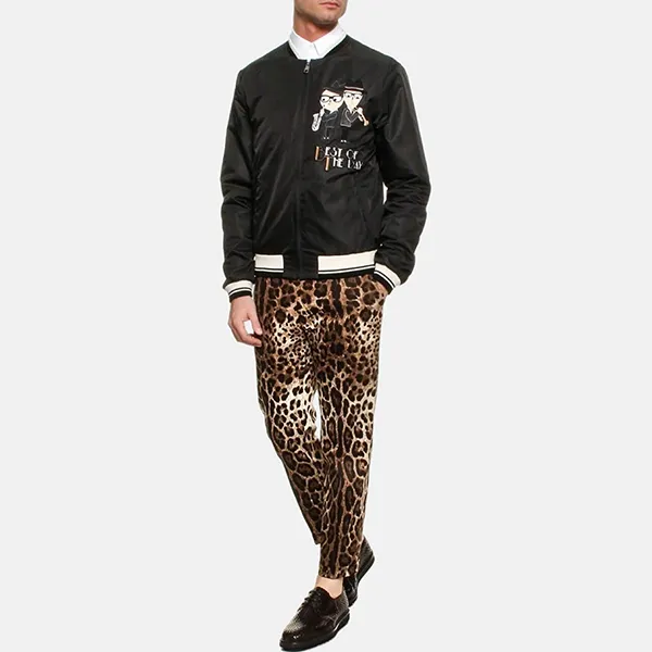 Áo Khoác Nam Dolce & Gabbana D&G Best Of The Day G9IF1Z G7JSE N0000 Màu Đen Size 50