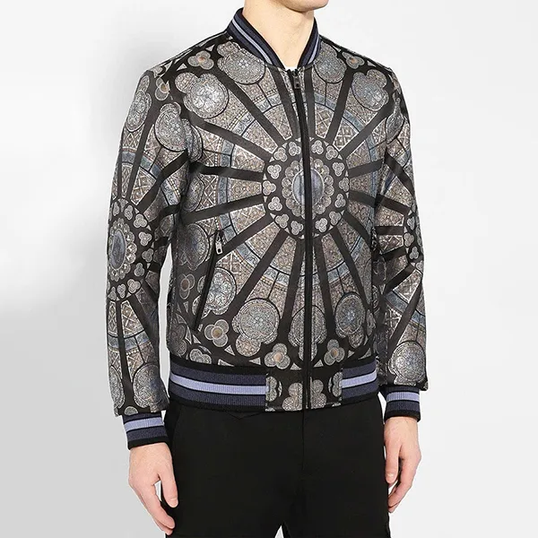 Áo Khoác Nam Dolce & Gabbana D&G Jacquard Jacket G9PD5T Phối Màu Size 48 - Thời trang - Vua Hàng Hiệu