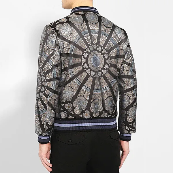 Áo Khoác Nam Dolce & Gabbana D&G Jacquard Jacket G9PD5T Phối Màu Size 48 - Thời trang - Vua Hàng Hiệu
