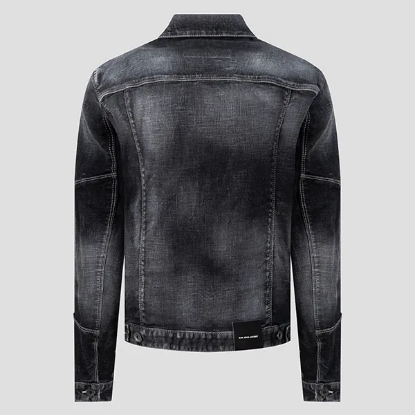 Áo Khoác Nam Dsquared2 Grey Denim Wash S71AN0378 S30357 Màu Xám Đen Size 46 - Thời trang - Vua Hàng Hiệu