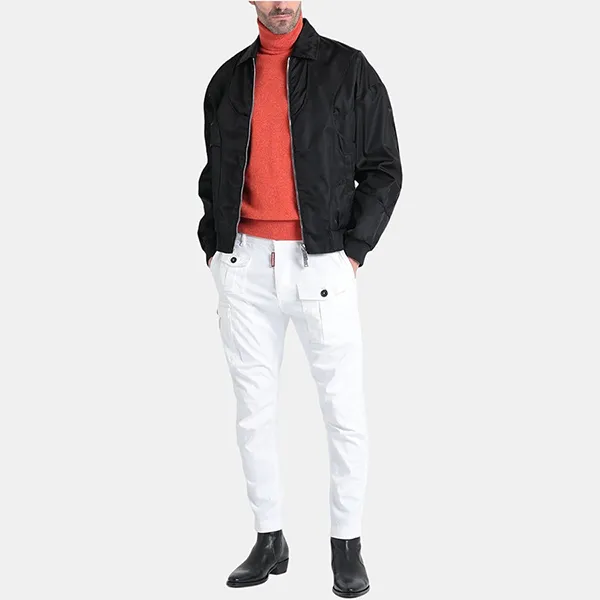 Áo Khoác Nam Dsquared2 Jacket S74S74AM1341 S49576 900 Màu Đen Size 48