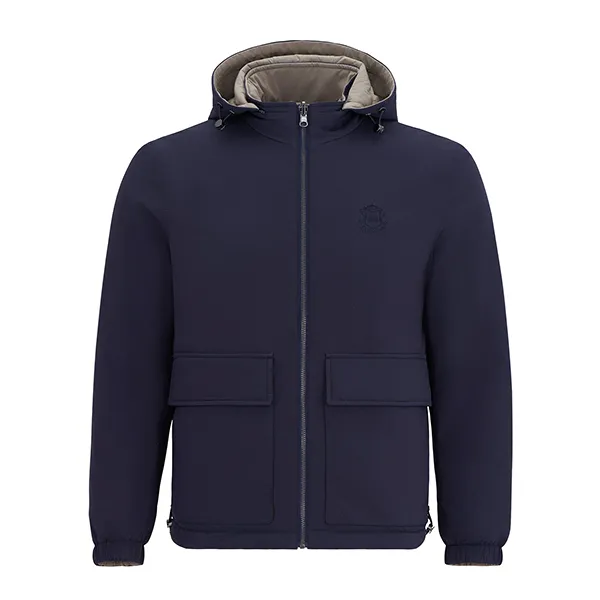 Áo Khoác Nam Giovanni Regular Fit Jacket GJK0063-1DN Mặc 2 Mặt Màu Xanh Navy Size 50 - Thời trang - Vua Hàng Hiệu