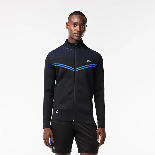 Áo Khoác Nỉ Nam Lacoste After Match Tennis x Daniil Medvedev SH1090 L5I Màu Đen Size 5 - Thời trang - Vua Hàng Hiệu