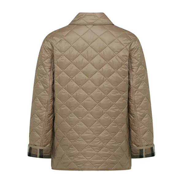 Áo Khoác Nữ Burberry Jacket In Beige 80841951 Màu Be Đậm Size M