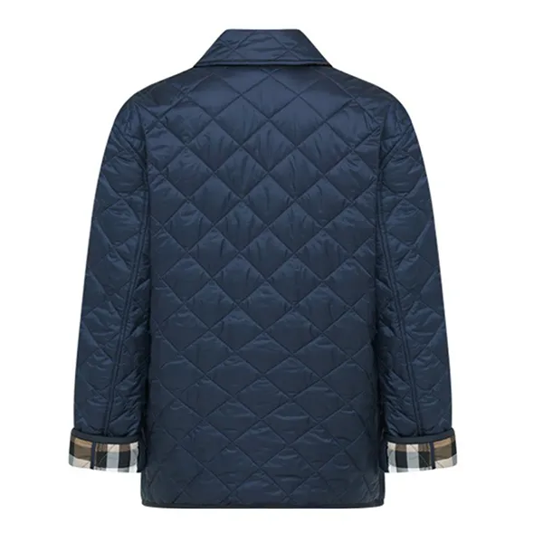 Áo Khoác Nữ Burberry Jacket In Navy 80841981 Màu Xanh Navy Size XS