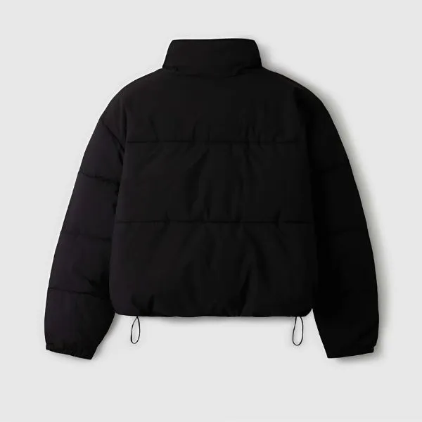 Áo Khoác Nữ WHOAU High Neck Short Puffer Padding WHJPE4V15F Màu Đen - Thời trang - Vua Hàng Hiệu