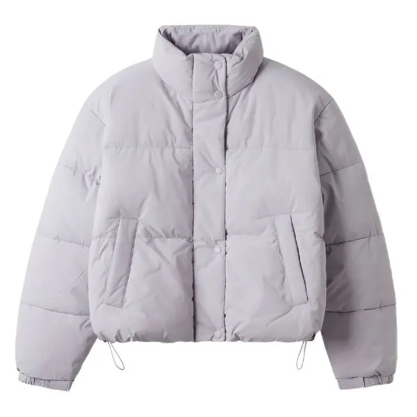 Áo Khoác Nữ WHOAU High Neck Short Puffer Padding WHJPE4V15F Màu Tím - Thời trang - Vua Hàng Hiệu