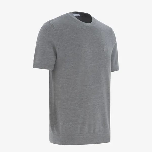 Áo Len Cộc Tay Nam Giovanni GSW0076-1 Màu Ghi Size 52 - Thời trang - Vua Hàng Hiệu