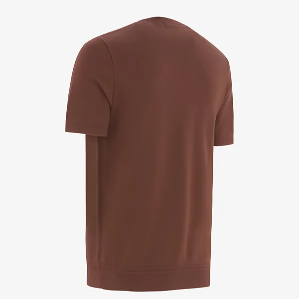 Áo Len Cộc Tay Nam Giovanni GSW0076-1 Màu Nâu Size 48