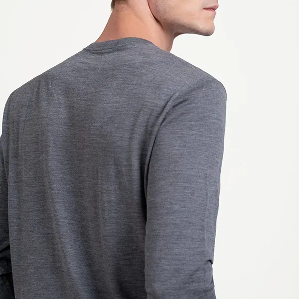 Áo Len Dài Tay Nam Giovanni GSW0066-1NA Màu Xám Size 48 - Thời trang - Vua Hàng Hiệu