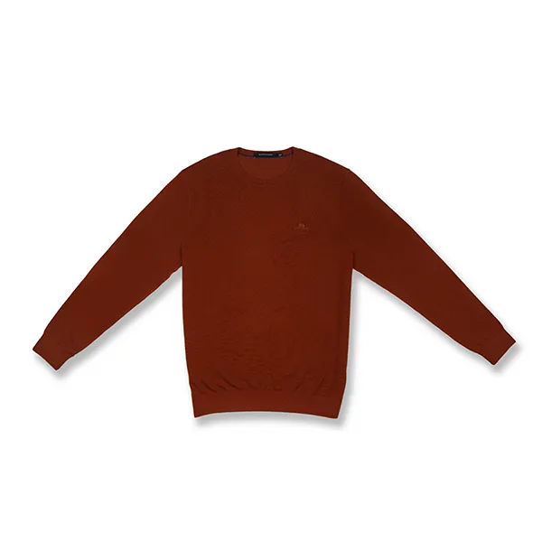 Áo Len Dài Tay Nam Giovanni GSW0066-1NO Màu Đỏ Gạch Size 50 - Thời trang - Vua Hàng Hiệu