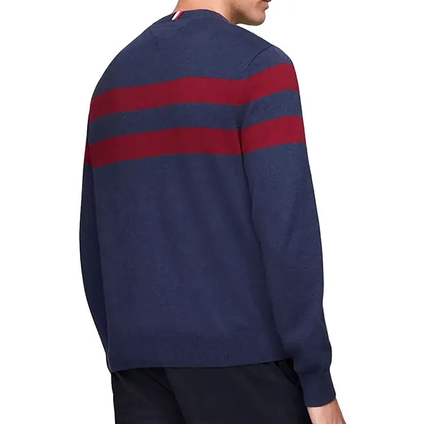 Áo Len Nam Tommy Hilfiger Sweater Tommy 78jb179 Dux Phối Màu Size M - Thời trang - Vua Hàng Hiệu
