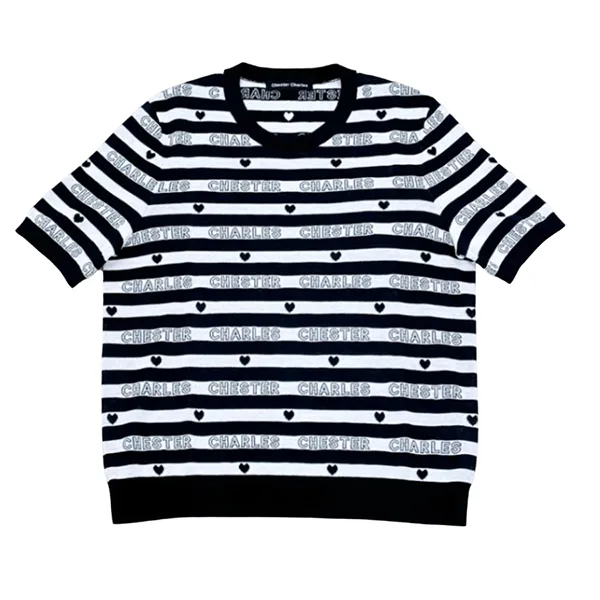 Áo Len Nữ Chester Charles In Black/White CW502KW0469BX Màu Đen Trắng Size S - Thời trang - Vua Hàng Hiệu