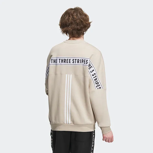Áo Nỉ Sweater Adidas Word FL Crew K7328 Màu Kem Size S - Thời trang - Vua Hàng Hiệu