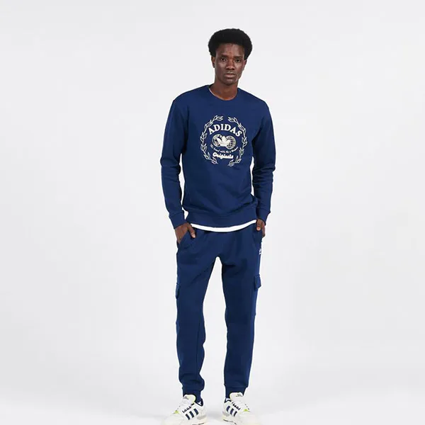 Áo Nỉ Sweater Nam Adidas S2G Originals Poursuit Lexpansio IC5769 Màu Xanh Navy Size L - Thời trang - Vua Hàng Hiệu