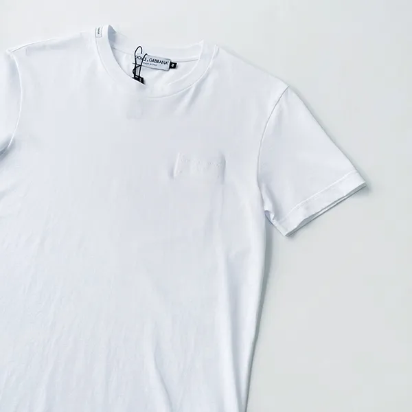 Áo Phông Nam Dolce & Gabbana D&G In White T-Shirt G8RL2T G7L8D W0800 Màu Trắng Size 44 - Thời trang - Vua Hàng Hiệu