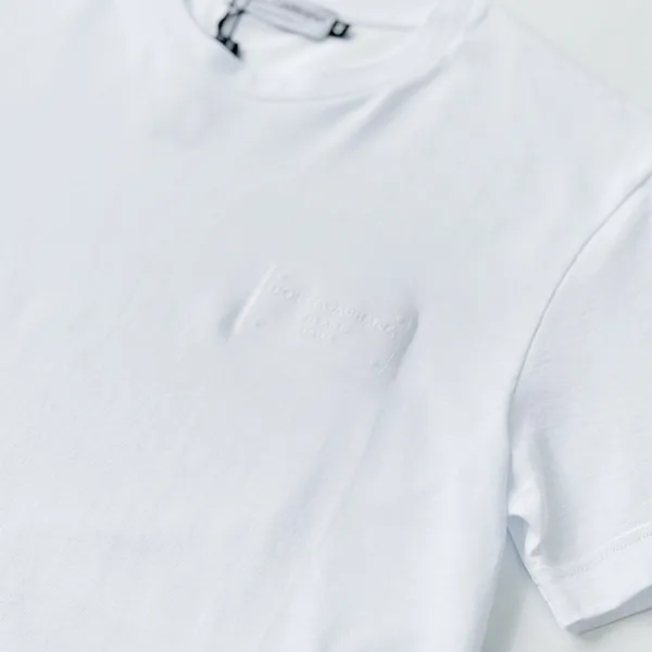 Áo Phông Nam Dolce & Gabbana D&G In White T-Shirt G8RL2T G7L8D W0800 Màu Trắng Size 44 - Thời trang - Vua Hàng Hiệu