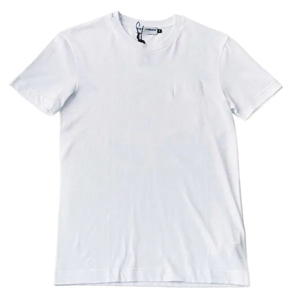 Áo Phông Nam Dolce & Gabbana D&G In White T-Shirt G8RL2T G7L8D W0800 Màu Trắng Size 44 - Thời trang - Vua Hàng Hiệu