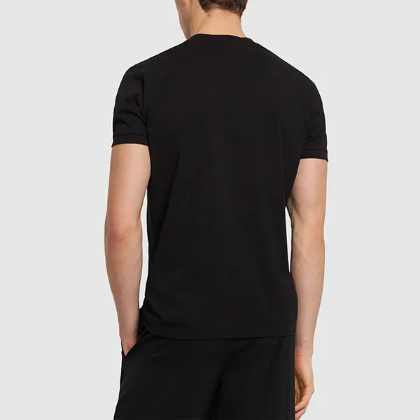 Áo Phông Nam Dsquared2 With Logo Printed T-Shirt S71GD1384 D20020 900 Màu Đen Size XS