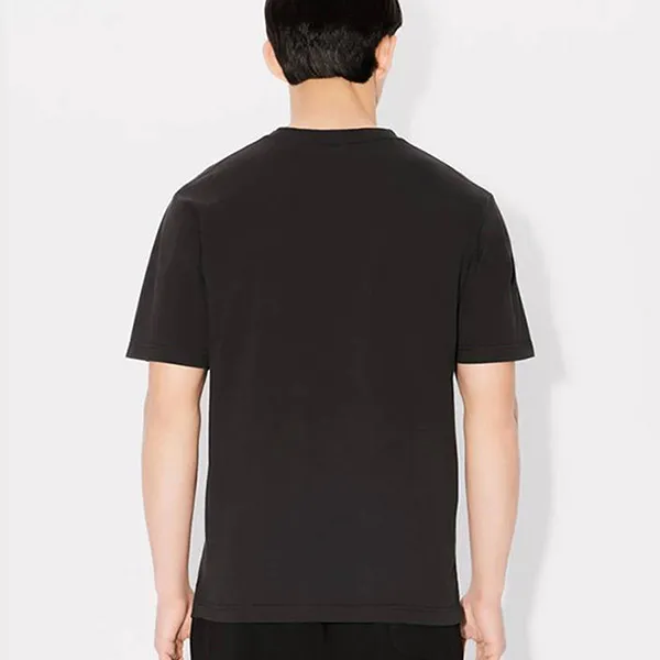 Áo Phông Nam Kenzo Black With Boke Flower Logo Printed FE65TS4754SO 99J Màu Đen Size L