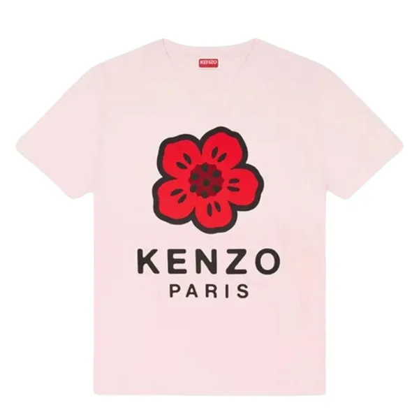 Áo Phông Nữ Kenzo Boke Placed Loose Tshirt FE62TS1404SO 34 Màu Hồng Size XS