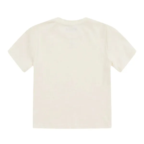 Áo Phông Nữ SMFK With Logo Printed T-Shirt DT008W1 Màu Trắng Size L - Thời trang - Vua Hàng Hiệu