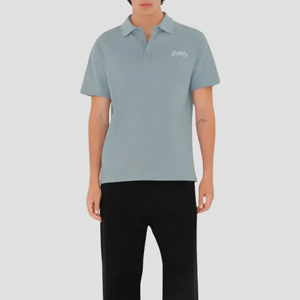 Áo Polo Nam Burberry I n Grey With Logo Embroidered 8097527 1003 Màu Xám Size S - Thời trang - Vua Hàng Hiệu