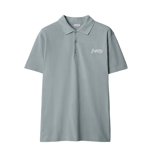 Áo Polo Nam Burberry I n Grey With Logo Embroidered 8097527 1003 Màu Xám Size S - Thời trang - Vua Hàng Hiệu