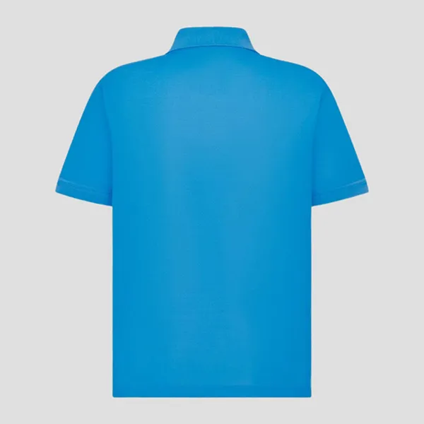 Áo Polo Nam Dior With Logo Embroidered 483J834A0931 580 Màu Xanh Blue Size S