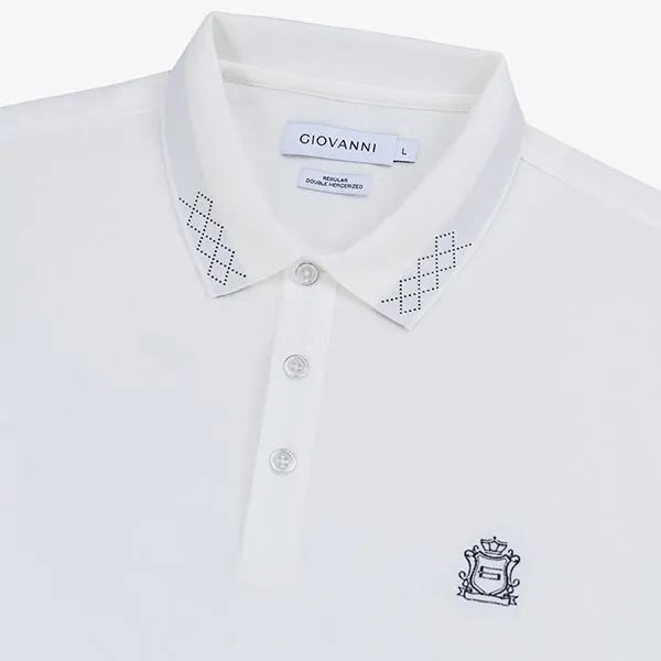 Áo Polo Nam Giovanni GPL0149-1 Màu Trắng Size S - Thời trang - Vua Hàng Hiệu